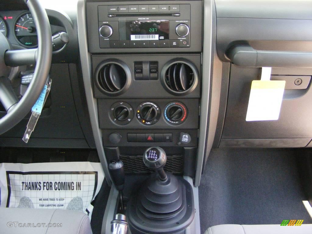 2009 Wrangler X 4x4 - Flame Red / Dark Slate Gray/Medium Slate Gray photo #10