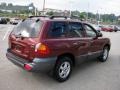 2003 Merlot Red Hyundai Santa Fe LX 4WD  photo #6