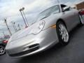 2003 Arctic Silver Metallic Porsche 911 Carrera Coupe  photo #2