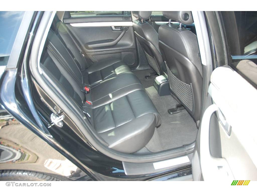 2007 A4 2.0T quattro Sedan - Brilliant Black / Ebony photo #21