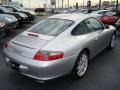 2003 Arctic Silver Metallic Porsche 911 Carrera Coupe  photo #6