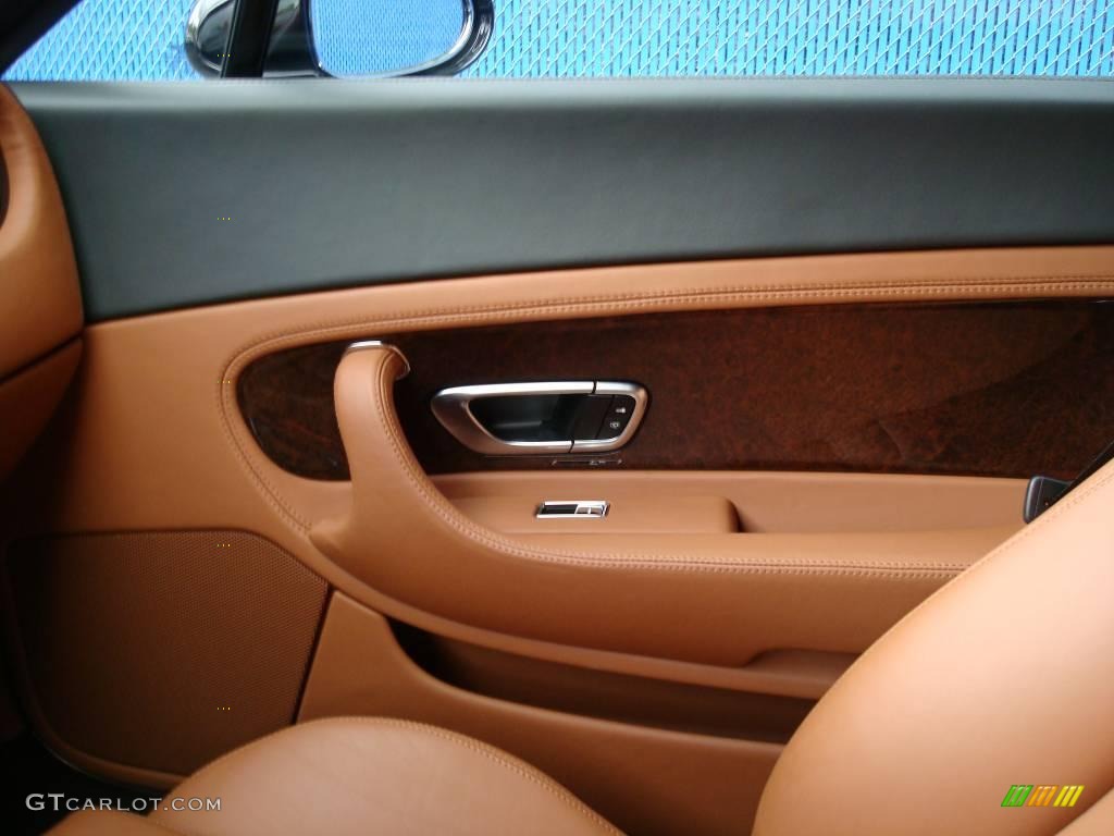 2005 Continental GT  - Beluga (Black) / Saddle photo #16