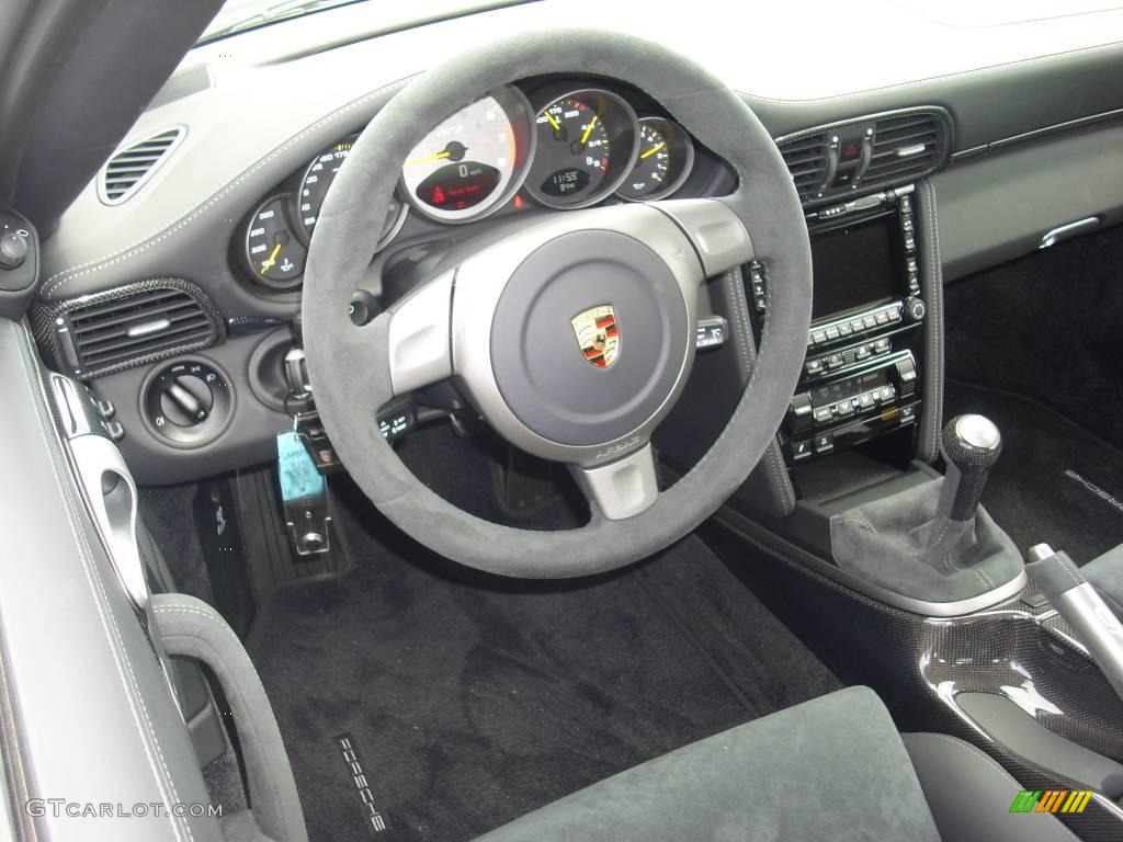 2008 911 GT2 - GT Silver Metallic / Black photo #10