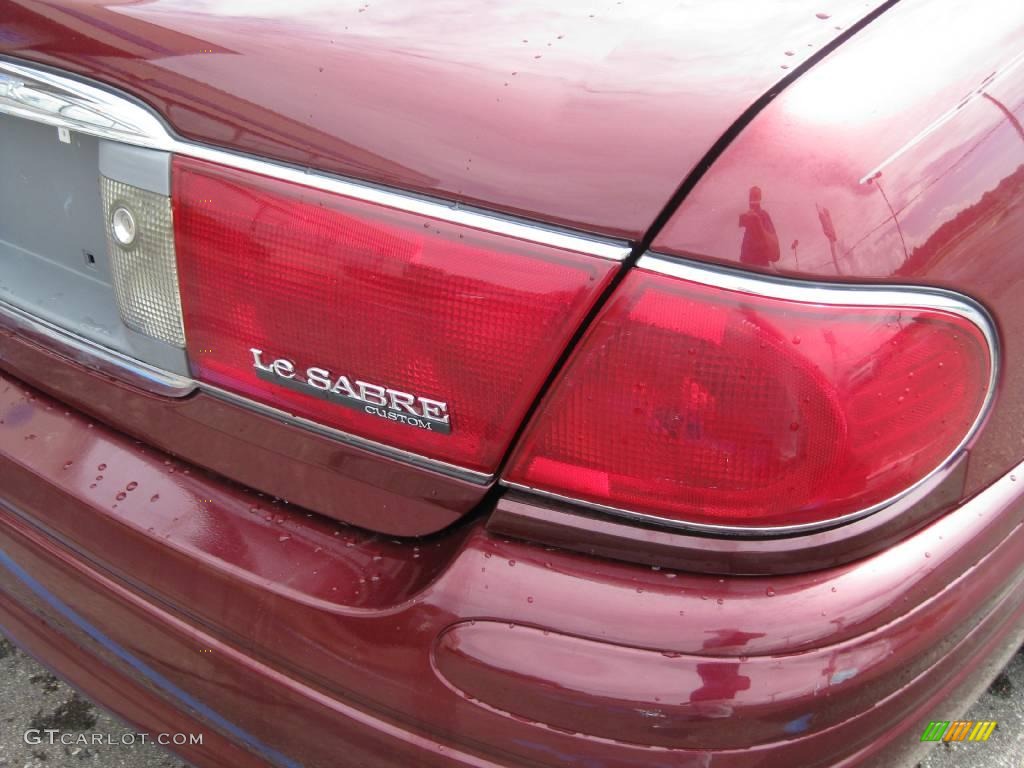 2002 LeSabre Custom - Medium Red Pearl / Medium Gray photo #19