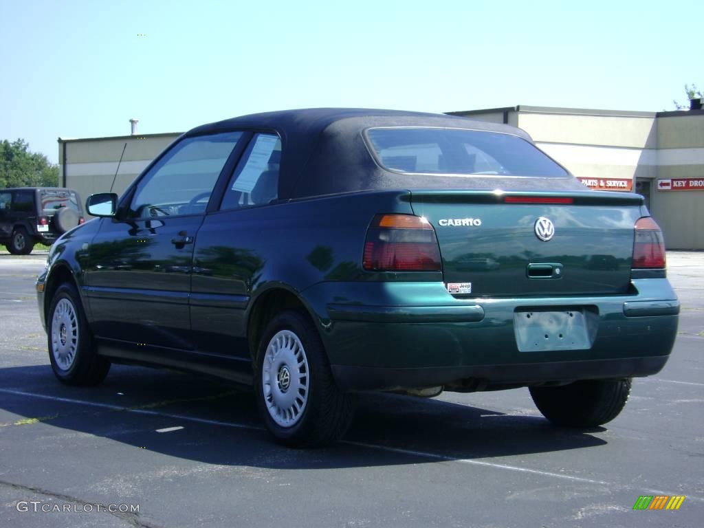 2000 Cabrio GL - Bright Green Pearl / Beige photo #5