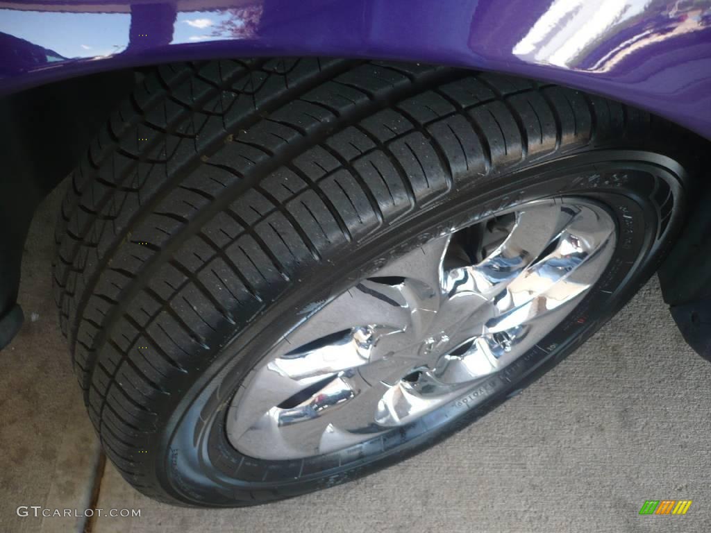 1998 Camaro Z28 Convertible - Bright Purple Metallic / Dark Grey photo #20