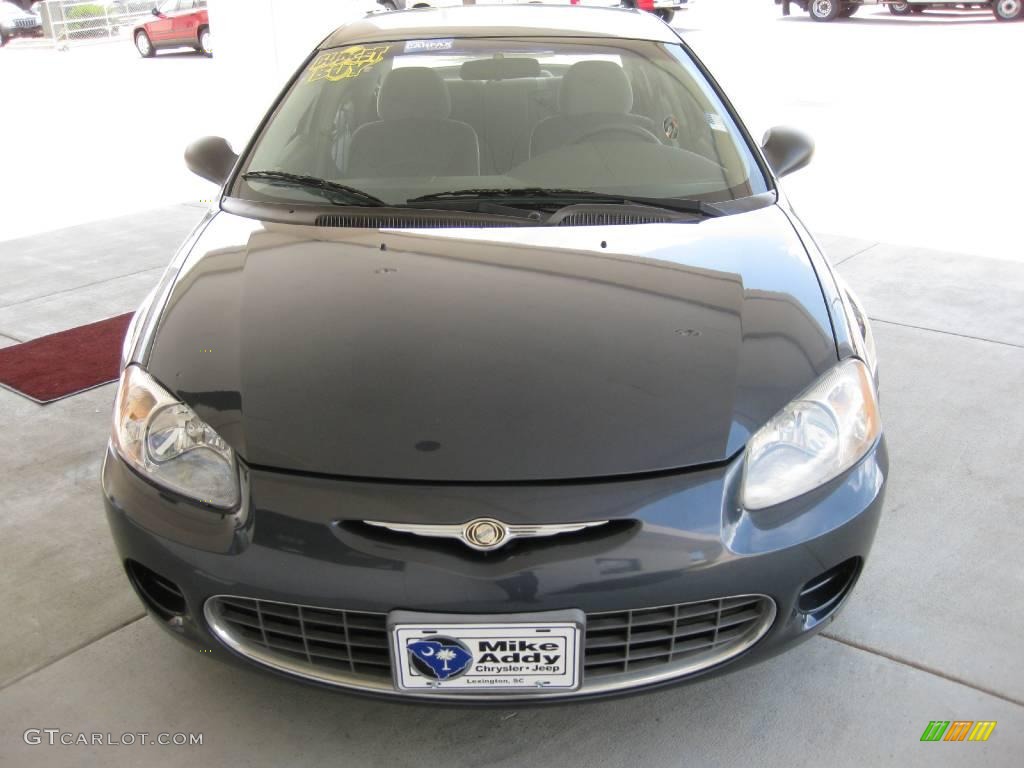 2001 Sebring LX Sedan - Steel Blue Pearlcoat / Dark Slate Gray photo #8