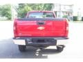2009 Victory Red Chevrolet Silverado 2500HD Work Truck Extended Cab 4x4  photo #6