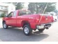 2009 Victory Red Chevrolet Silverado 2500HD Work Truck Extended Cab 4x4  photo #7
