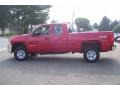 2009 Victory Red Chevrolet Silverado 2500HD Work Truck Extended Cab 4x4  photo #8