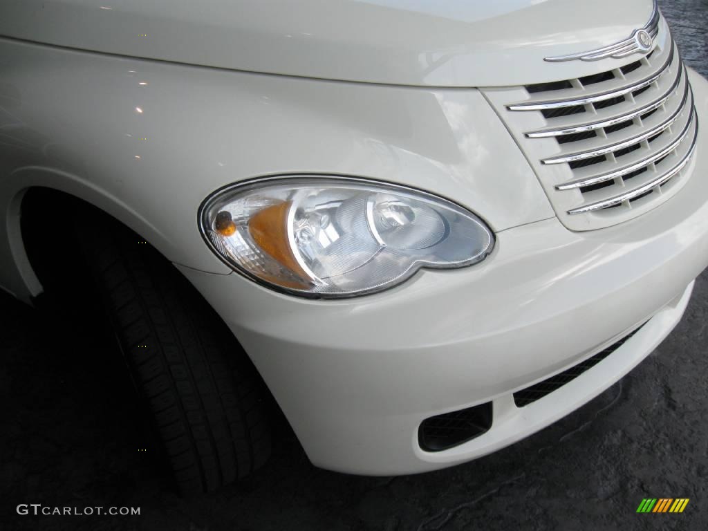 2006 PT Cruiser Convertible - Cool Vanilla White / Pastel Slate Gray photo #6