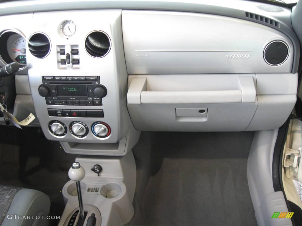 2006 PT Cruiser Convertible - Cool Vanilla White / Pastel Slate Gray photo #16