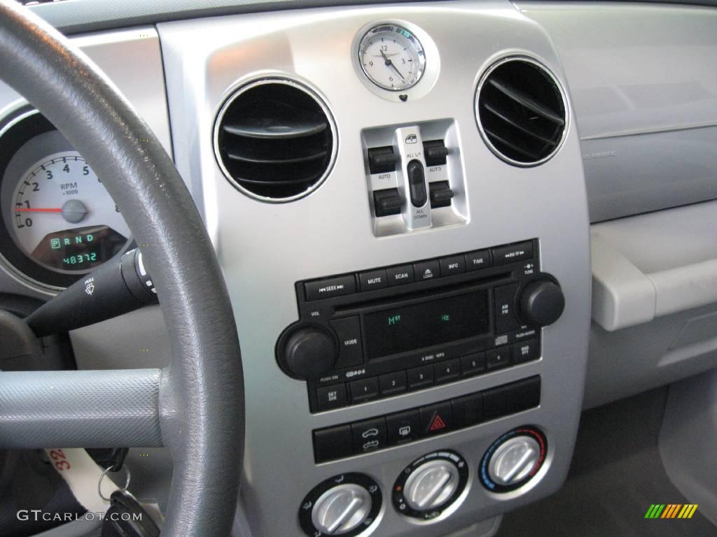 2006 PT Cruiser Convertible - Cool Vanilla White / Pastel Slate Gray photo #20