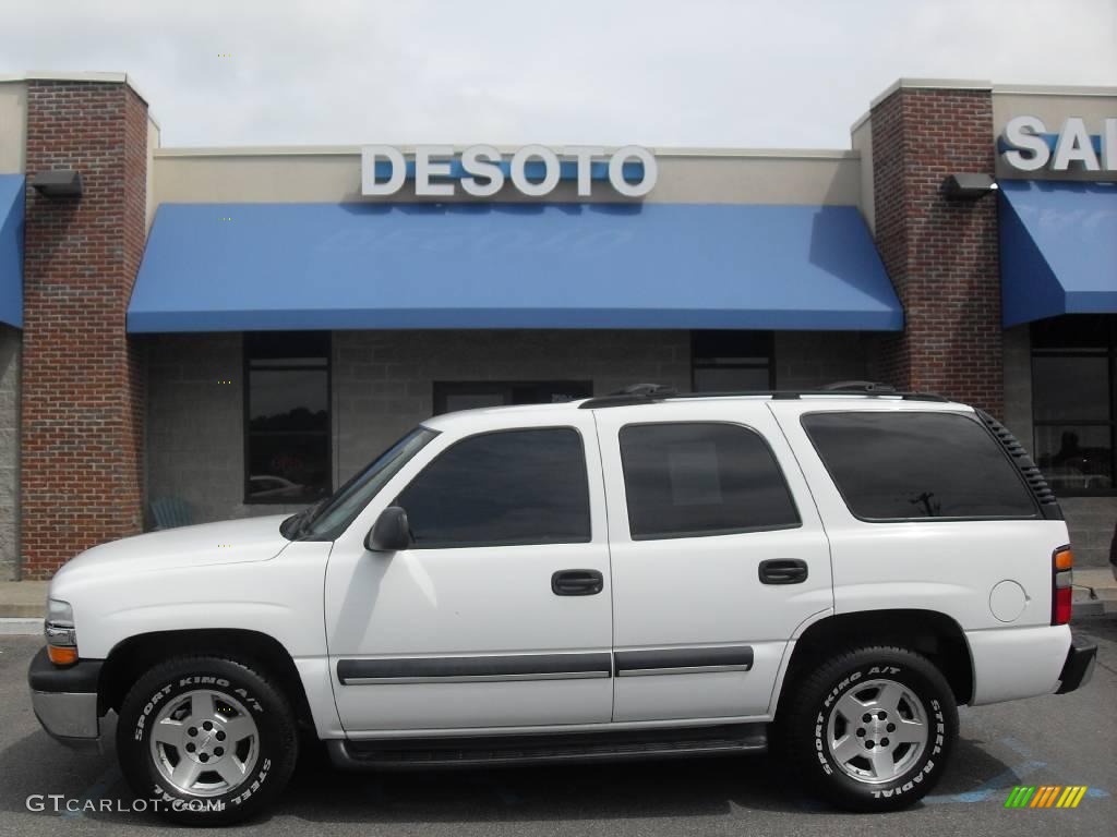 Summit White Chevrolet Tahoe