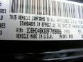 2009 Brilliant Black Crystal Pearl Coat Dodge Durango SLT  photo #14