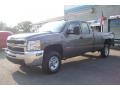 Graystone Metallic 2009 Chevrolet Silverado 2500HD Work Truck Extended Cab 4x4