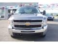 Graystone Metallic - Silverado 2500HD Work Truck Extended Cab 4x4 Photo No. 2