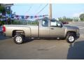 Graystone Metallic - Silverado 2500HD Work Truck Extended Cab 4x4 Photo No. 4
