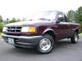 1994 Medium Aubergine Metallic Ford Ranger XLT Regular Cab  photo #4