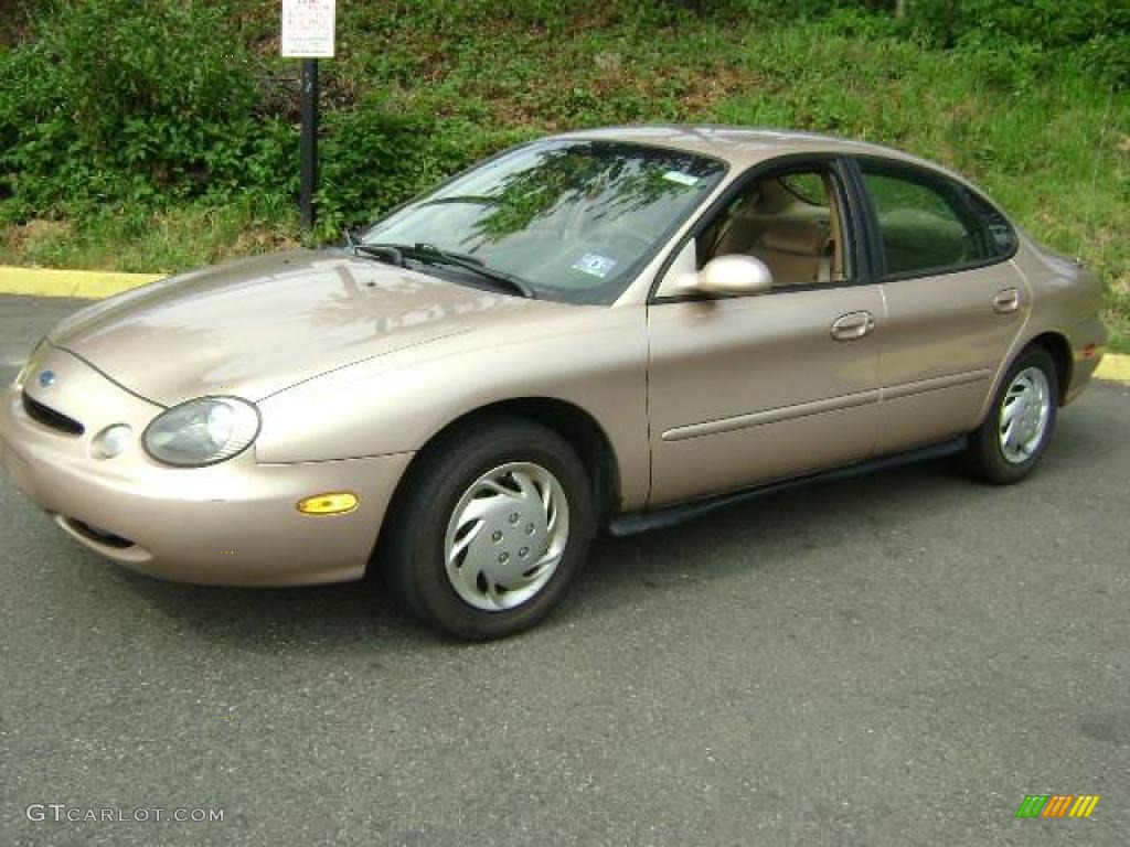 1997 Taurus GL - Light Saddle Metallic / Saddle photo #2