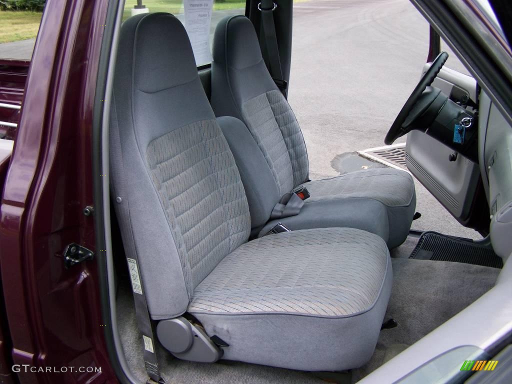 1994 Ranger XLT Regular Cab - Medium Aubergine Metallic / Grey photo #8