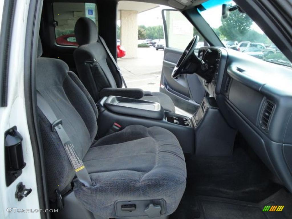 1999 Silverado 1500 LS Extended Cab - Summit White / Medium Gray photo #16