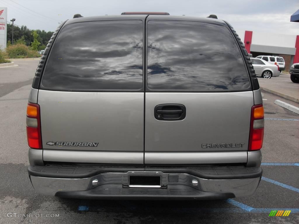 2001 Suburban 1500 LS - Light Pewter Metallic / Light Gray/Neutral photo #7