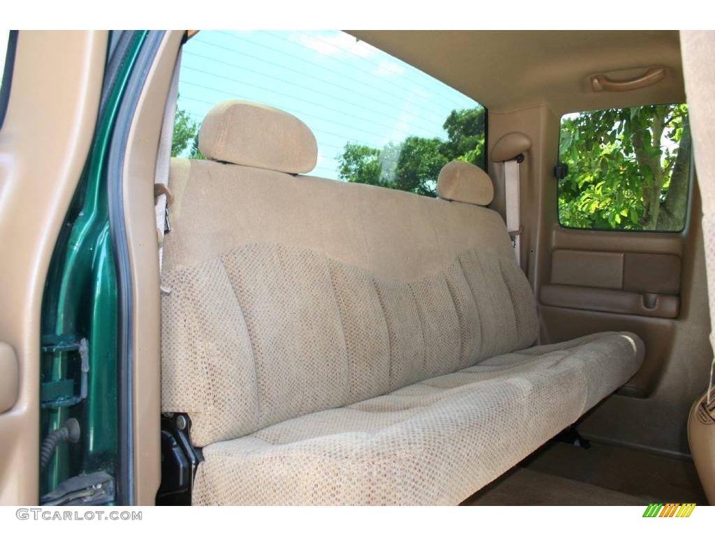 1999 Silverado 2500 LS Extended Cab 4x4 - Meadow Green Metallic / Medium Oak photo #51