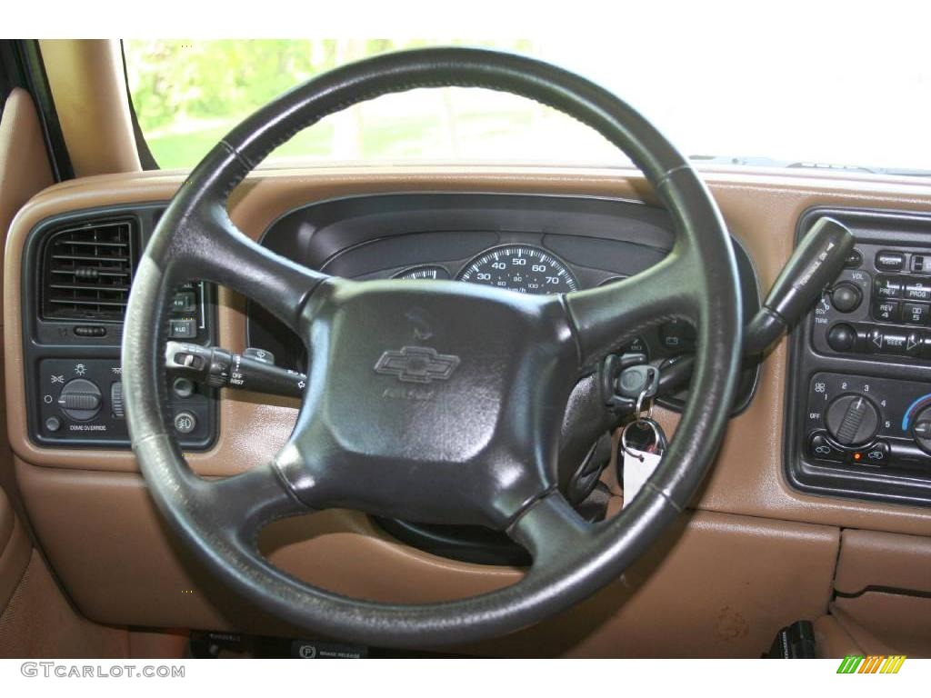 1999 Silverado 2500 LS Extended Cab 4x4 - Meadow Green Metallic / Medium Oak photo #58