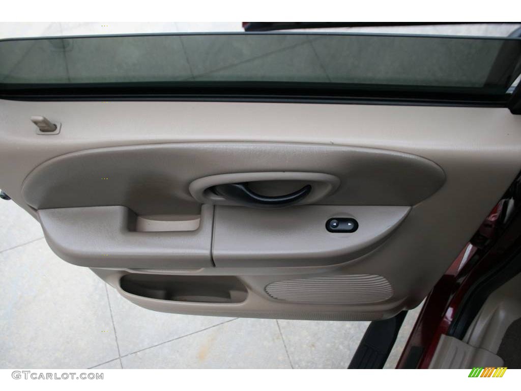 2003 F150 Lariat SuperCrew 4x4 - Toreador Red Metallic / Medium Parchment Beige photo #32
