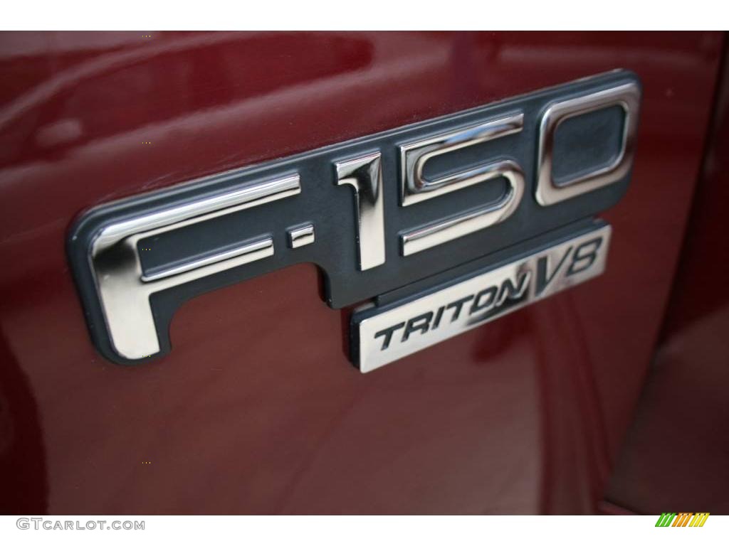 2003 F150 Lariat SuperCrew 4x4 - Toreador Red Metallic / Medium Parchment Beige photo #34