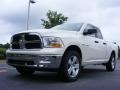 2009 Stone White Dodge Ram 1500 SLT Quad Cab 4x4  photo #1