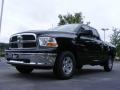 2009 Brilliant Black Crystal Pearl Dodge Ram 1500 SLT Quad Cab 4x4  photo #1