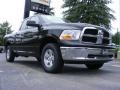 2009 Brilliant Black Crystal Pearl Dodge Ram 1500 SLT Quad Cab 4x4  photo #4