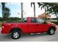 2004 Bright Red Ford F150 FX4 SuperCab 4x4  photo #12