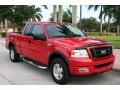 2004 Bright Red Ford F150 FX4 SuperCab 4x4  photo #17