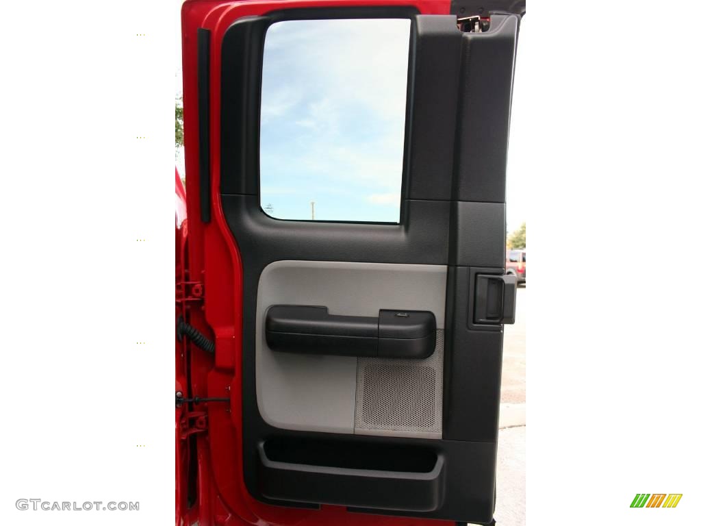2004 F150 FX4 SuperCab 4x4 - Bright Red / Black/Medium Flint photo #38