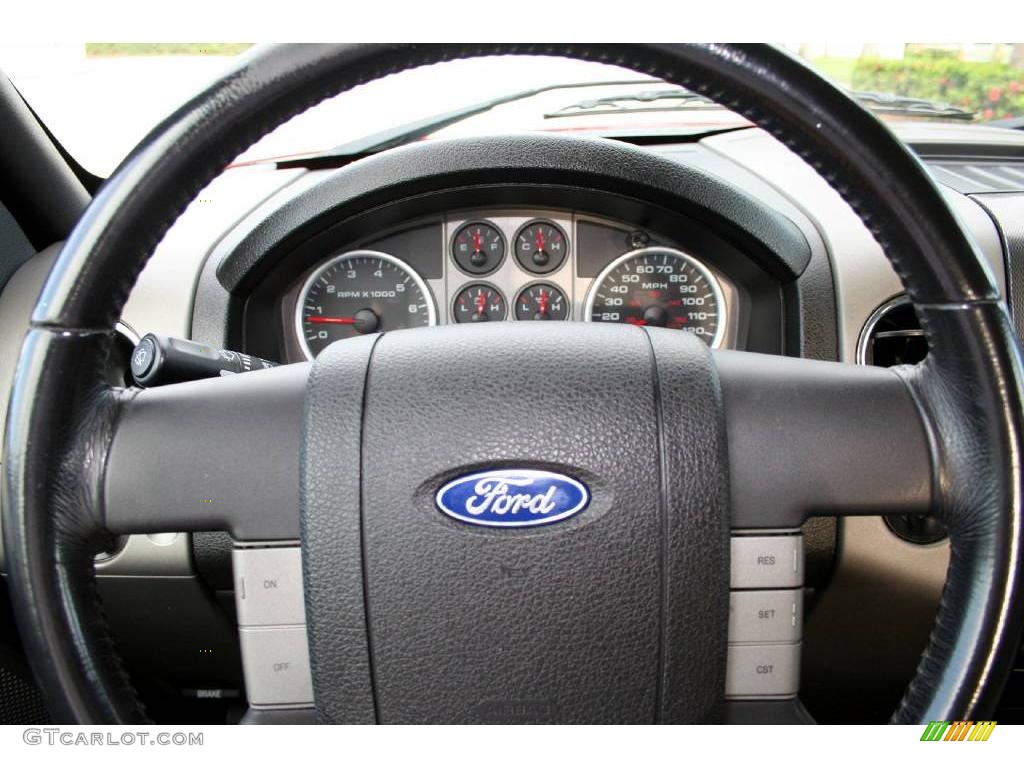 2004 F150 FX4 SuperCab 4x4 - Bright Red / Black/Medium Flint photo #51