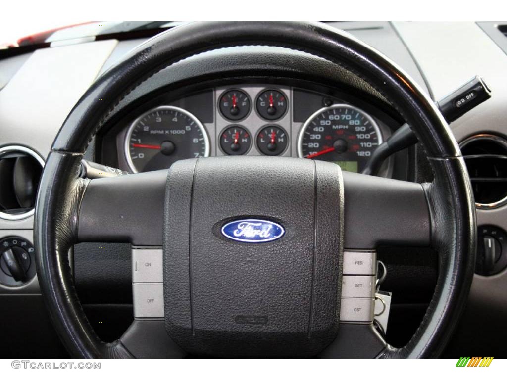 2004 F150 FX4 SuperCab 4x4 - Bright Red / Black/Medium Flint photo #52
