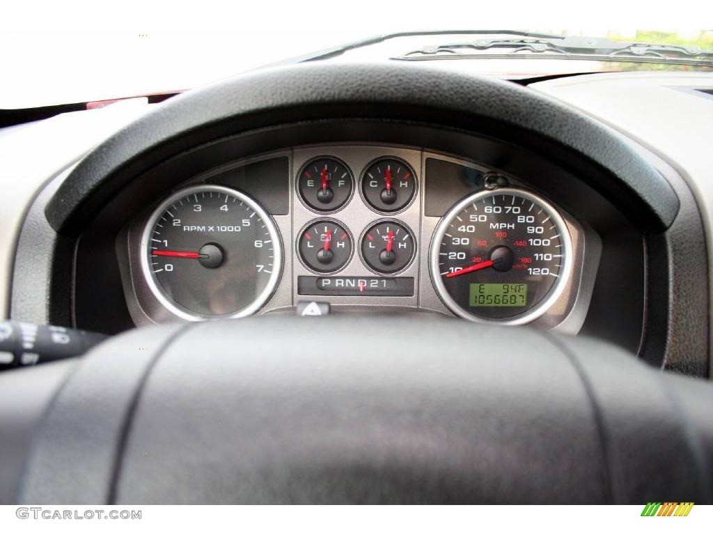 2004 F150 FX4 SuperCab 4x4 - Bright Red / Black/Medium Flint photo #53