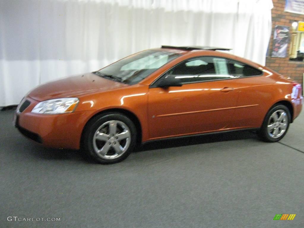 2006 G6 GT Coupe - Fusion Orange Metallic / Ebony photo #6
