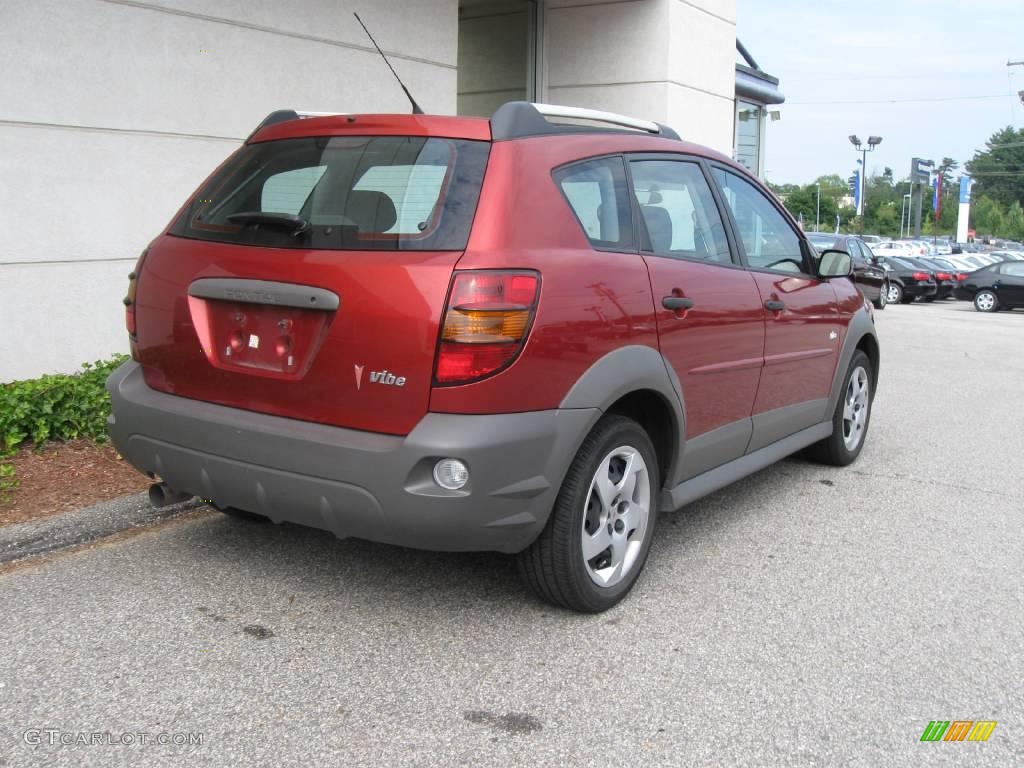 2008 Vibe  - Salsa Red / Slate photo #3