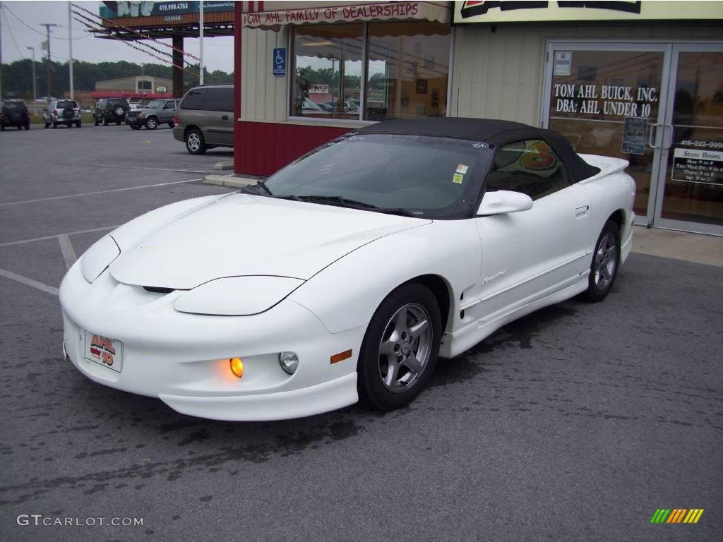 2002 Firebird Convertible - Arctic White / Ebony Black photo #1