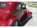 1933 Red Metallic Ford Model B 2 Door Sedan Hot Rod  photo #8