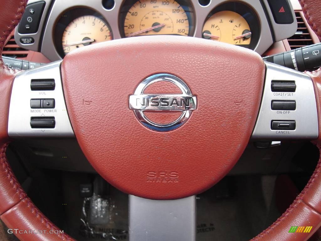 2004 Murano SL AWD - Sunlit Copper Metallic / Cabernet photo #28