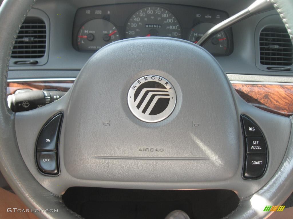 2004 Grand Marquis LS - Light Ice Blue Metallic / Light Flint photo #40