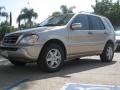 Desert Silver Metallic 2004 Mercedes-Benz ML 500 4Matic