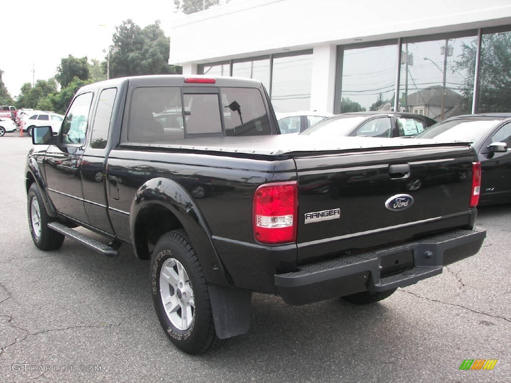 2006 Ranger Sport SuperCab 4x4 - Black / Ebony Black/Grey photo #4