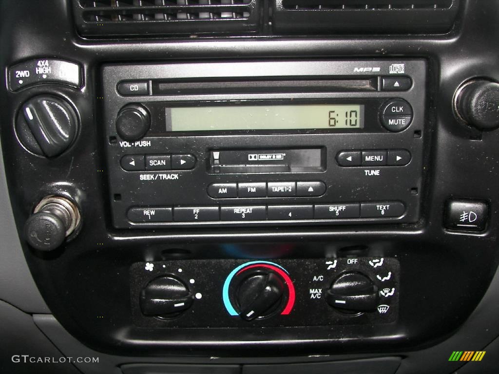 2006 Ranger Sport SuperCab 4x4 - Black / Ebony Black/Grey photo #15