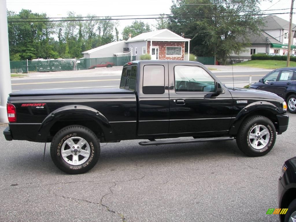 2006 Ranger Sport SuperCab 4x4 - Black / Ebony Black/Grey photo #22
